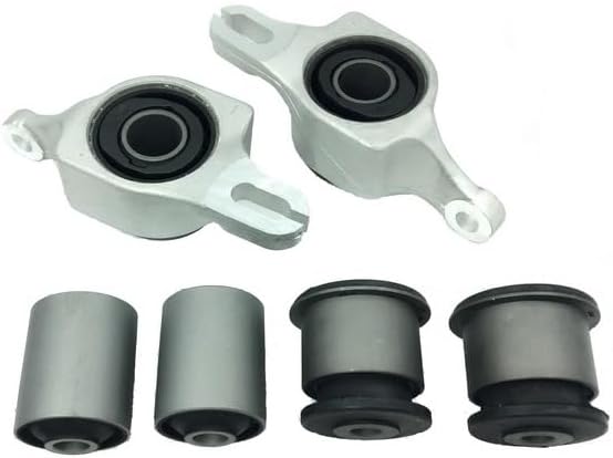 NISTO 6 Front Lower Control Arm Bushing with Bracket Compatible With Suitable For 2011-2014 Jeep Grand Cherokee Dodge Durango