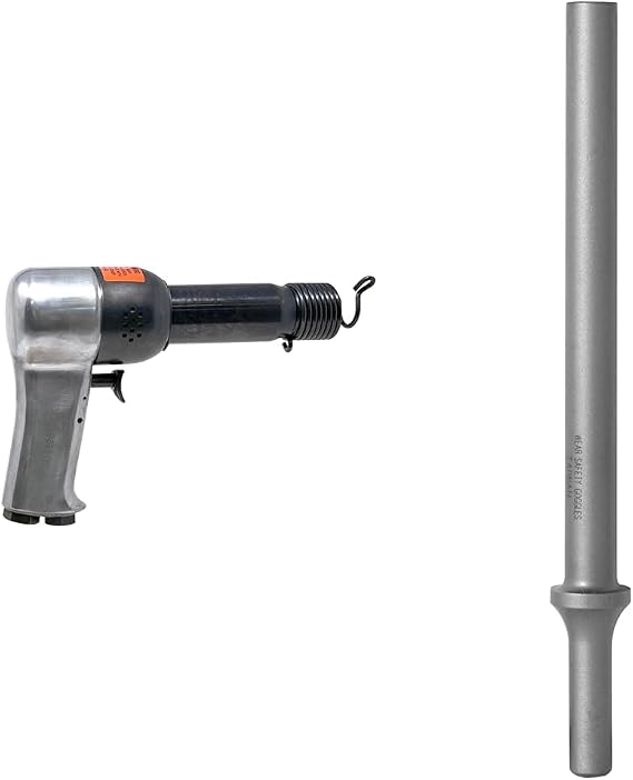 Chicago Pneumatic CP717 Air Hammer Bundle with 7-Inch Chisel