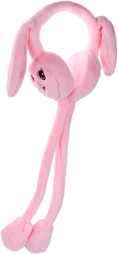 Bunny Hat Moving Ears, Rabbit Hat Ear Moving Jumping Hat, Interesting Airbag Rabbit Cap, Cute Bunny Fuzzy