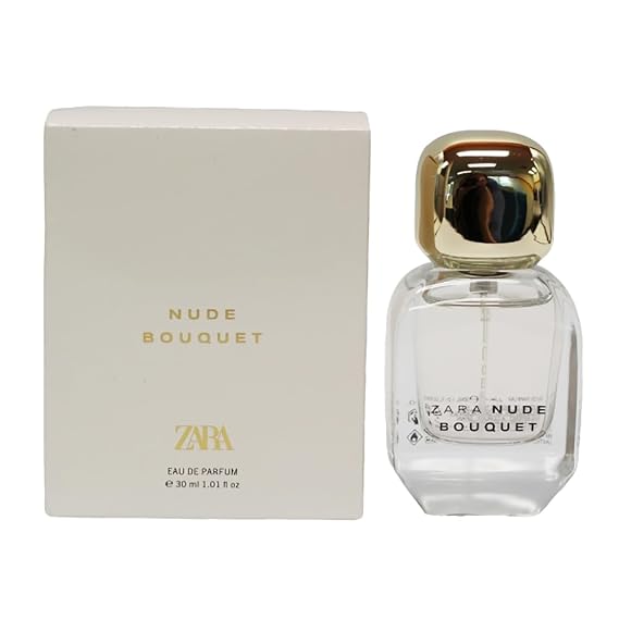 Zara Nude Bouquet Perfume Eau de Parfum for Women Fresh and Vibrant Fragrance with Cherry Peony and Vanilla Notes 30 ml (1.0 fl. oz.)