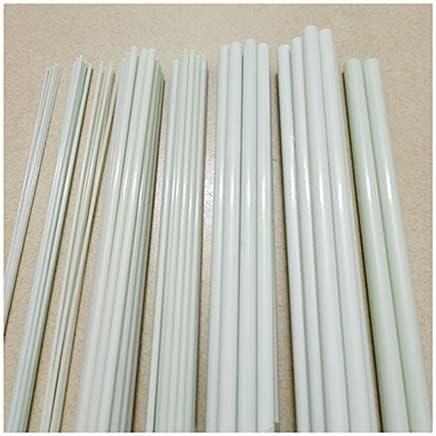 White Glass Fiber Bar Fiberglass Rod, for Homenishing Decoration Material Solid Fiberglass Rod 3.0M/1.6Mm