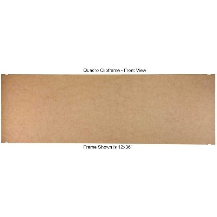 Quadro Clip Frame 12x36 inch Borderless Frame