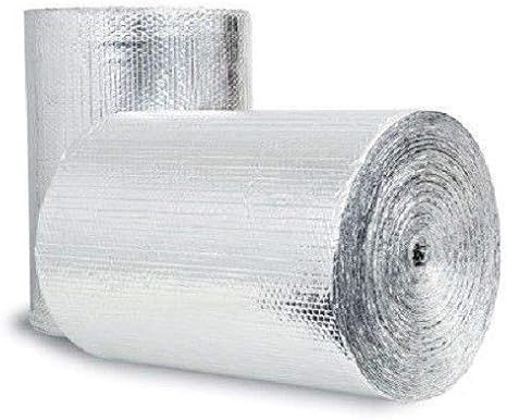 1000sqft R8 Reflective Insulation Garage HVAC Duct Pipe Faucet House Attic Wrap