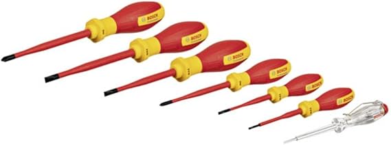Bosch Professional Bosch Professional VDE Screwdriver Set 7 Pieces (1x Control Pen; 6x Screwdriver)