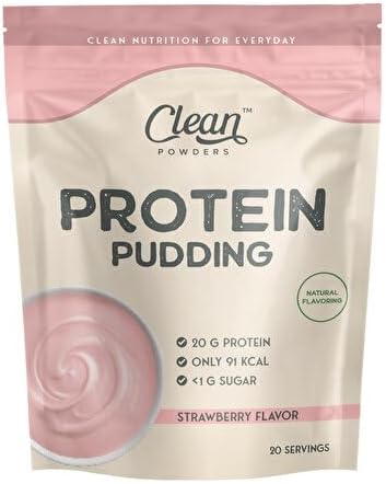 Clean Powders Protein Pudding 500 Gr - Çilek