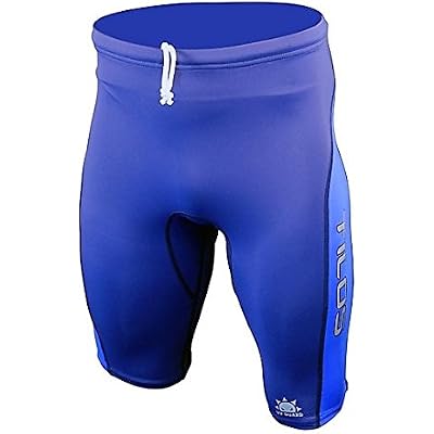 Tilos New Mens Blue Rash Guard Paddle Shorts Size Medium for Scuba Diving, Surfing, Kayaking, Rafting, Paddling & Many Other Watersports