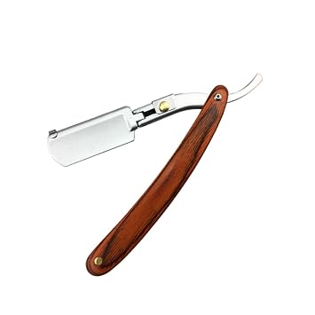 NOLITOY Chic Metal Manual for Men Vintage Double-sided Shaving Tool for Barbers and Home Use Portable and Easy to Use for Beards and Fine Hair