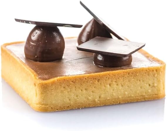 Delikli Tart Kalıbı Kare- 1 Ad-16x16x2 cm