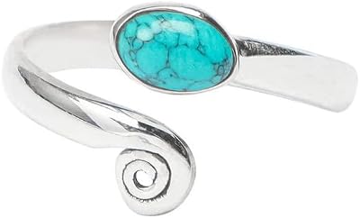 Adjustable Toe Ring Womens Body Jewellery Fashionable Toe Ring Handmade Midi Ring gemstone Silver Rings