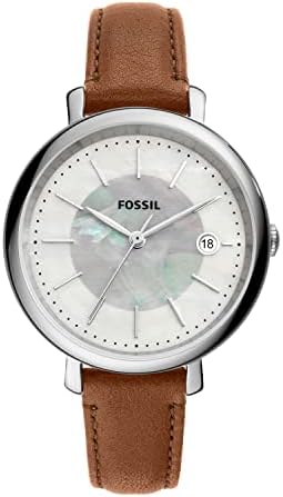 Fossil Jacqueline Womens Watch with Stainless Steel or Leather Band, Analog Watch Display