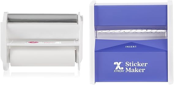 Xyron Permanent Adhesive Refill for Create-a-Sticker XRN500, 5" x 20', Refill Cartridge (AT1505-20) & Sticker Maker, 3", Includes Permanent Adhesive 3" x 20', Disposable (100111)