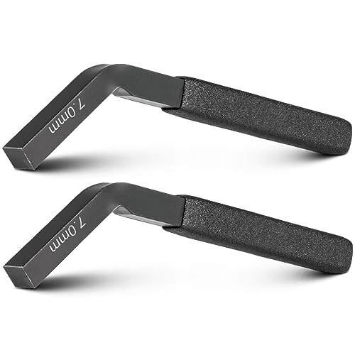 Yoursme Fit for Cummins ISX Engine Brake Adjustment Tool Jake Brake Feeler Gauge Alternative to 3163530 7MM 2PCS