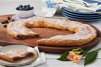 Blueberry Kringle-Racine Danish Kringles