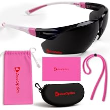 Safety Glasses ANSI Z87 Certified, 5X Anti-Fog ClearShieldTM Lenses with Premium Hard Case & Accessory Bundle