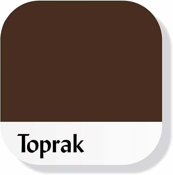 Multi-Surface Akrilik Boya, Su Bazlı, 350ml, Deniz Taşı Renk (Toprak)