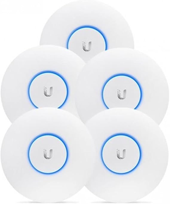 Ubiquiti UniFi UAP AC Lite 2.4GHz/5GHz, 802.11ac, No PoE adapters in Set - 5Pack