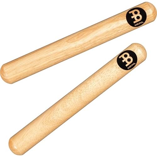 Classic Hardwood Claves Musical Instrument Sticks NOT MADE IN CHINA For Live, Studio and Classrooms,