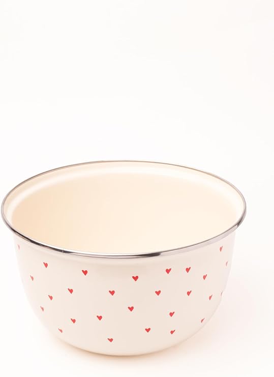 Cupid Emaye Karıştırma Ve Salata Kabı 24Cm 4 Litre (Ocağa Da Koyulabilir)