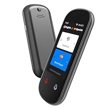 Language Translator Device, VORMOR Two-Way AI Voice Translator for VoiceTextOfflinePhoto Translation 150 Language Online Translation Portable Tow Way Translator Device for Business Learning Travel