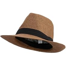 Jeanne Simmons Men's Large Brim Fedora Hat
