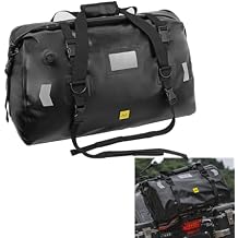 H RUO Motorcycle Tail Bag 66L, Waterproof Duffel Bag Motorcycle Travel Luggage Bag for Touring Adventure for Motorcycle Trip Camping Cycling