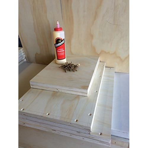 3 in 1 Plyometric Box: 16x20x24 Flatpack