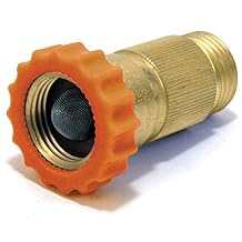 Valterra RV Water Regulator, Lead-Free Brass Water Regulator for Camper, Trailer, RV Plumbing System, 40-50 psi