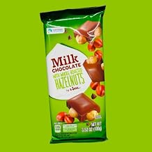 Assorted Chocolate Bars - Gift Pack (Big, Milk Chocolate w/Roasted Hazelnut)
