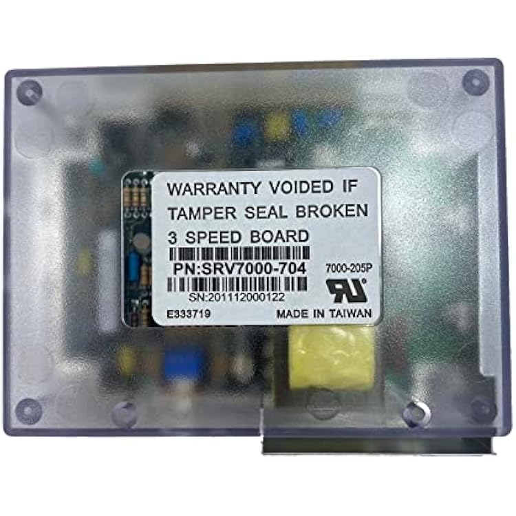 Quadra-Fire 3 Speed Control Box SRV7000-704 - Plastic - Pellet Stove Replacement Parts - Control Box