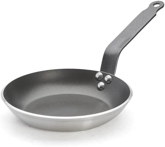 De Buyer 'Lyonnaise' Skillet Non-Stick Round Chocolate Diamètre 20