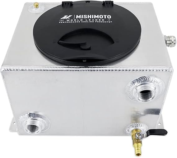 Mishimoto MMRT-A2W-25N Air-to-Water Intercooler Ice Tank, 2.5 Gallon