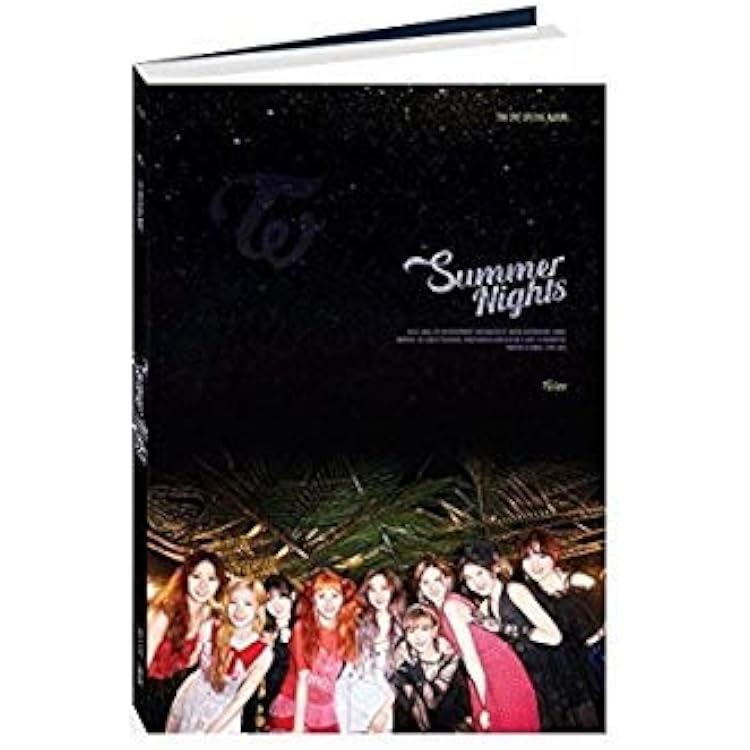 Twice - [Summer Nights] 2nd Special Album C Ver CD1p PosterOnPhotobook6PhotoCard2p PostExtra Photocards Set K-POP Sealed