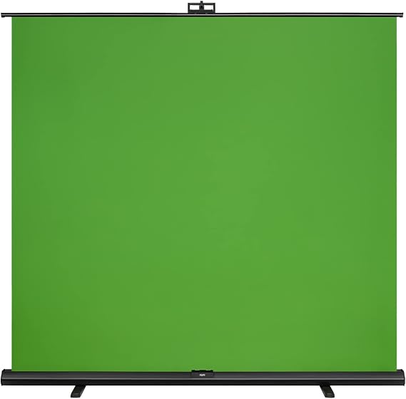 Elgato Green Screen XL - 2 x 1.82 m Extendable Chroma Key Panel for Streaming Video Conferencing on Instagram TikTok Zoom Teams OBS
