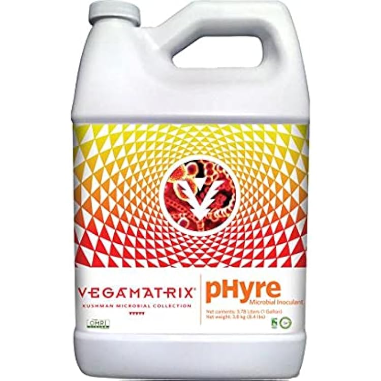 Vegamatrix pHyre Microbial, 1 qt, White, 1 Gallon VX90010