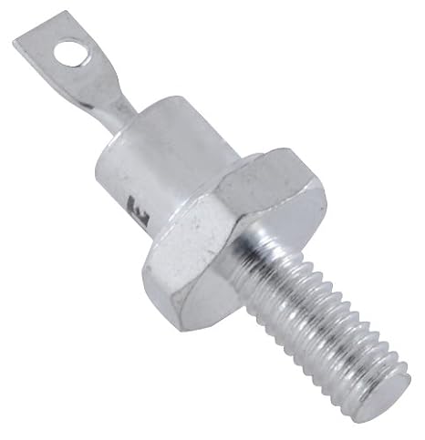 NTE Electronics NTE5877 Silicon Power Rectifier Diode, Do-4, Anode Case, 12 Amp Current Rating, 300V