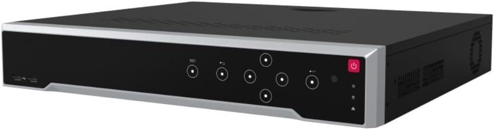 DS-7732NI-M424P 32 Channel 8K Network Video Recorder NVR with 24 POE Ports, Hard Drive Not Included, Up to 32MP, Dual 4K HDMI, Single VGA and CVBS
