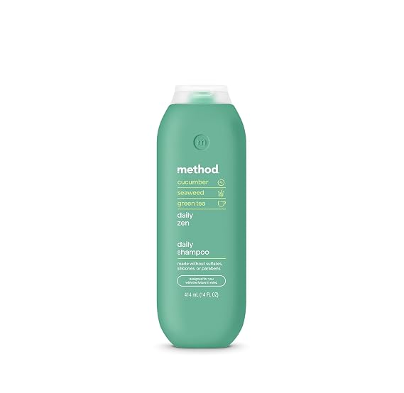 method Daily Zen Shampoo, Daily Clean for All Hair Types, 14 fl oz