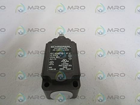 SCHMERSAL ZS 336-11Z-M20 10 AMP, 2 MS SWITCHOVER, 230 VAC, 24 VDC, Limit Switch