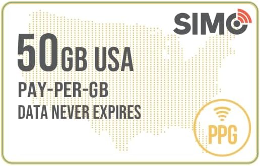 Solis US Pay-Per-GB Card 50GB