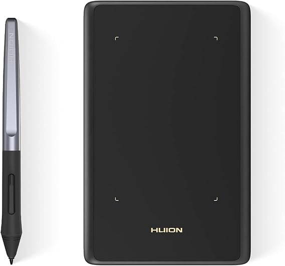 HUION H420X Pen Tablet, No PC Required, Smartphone Use, No Charging, Pen 8192 Levels of Pressure Sensitivity, Pen Tab, Left Handed, For Beginners | お絵かき イラスト制作 漫画制作 写真加工 オンライン授業やテレワーク Android Windows macOS対応