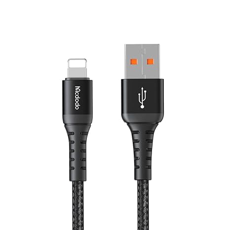 Mcdodo CA-2261 iPhone Fast Data-Charging Cable 3A 1Mt - Black