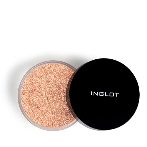 INGLOT Sparkling Dust FEB - Loose Highlighter | Body and Face Makeup | Shimmering Powder | Highlighting Pigment | Long-Lasting | 0.09 US OZ | 02