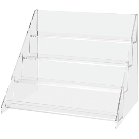4 Tier Acrylic Step Display, 54885