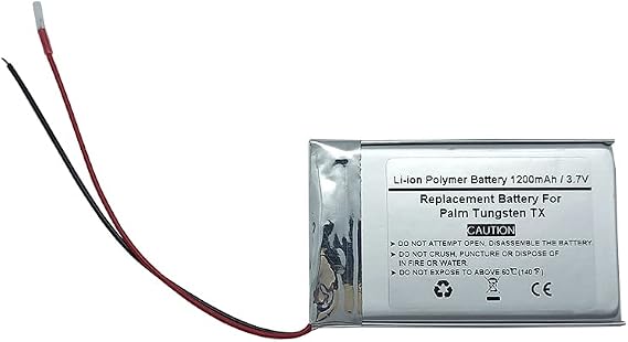 3.7V 1200mAH Replacement Battery for PDA Palm Tungsten TX