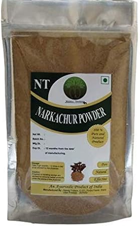 QURA NAR Kachur Powder|Curcuma Zedoaria|NarKachur |Kali Haldi - 200 Gm