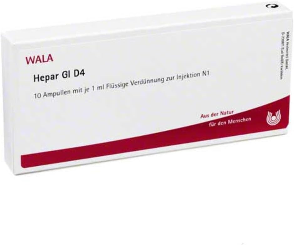 Hepar GL D 4 10x1 ML