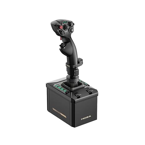 MOZA AB6 Flight Simulator Game Controller bundle Joystick and 6Nm FF Base