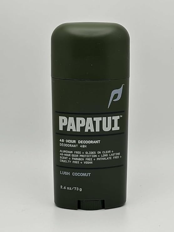 Papatui - New Triple Action Complex Men's Antiperspirant - Lush Coconut - 48-Hour Sweat and Odor Protection - 2.6oz - Pack Of 01