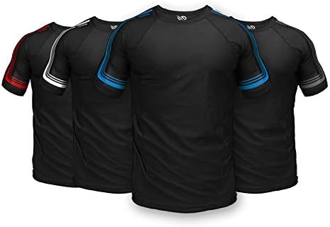 Sanabul Core Short Sleeve Jiu Jitsu Rash Guard MMA BJJ Wrestling Shirt Grappling