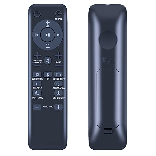 Replacement Remote Control for JBL Soundbar BAR 2.1 JBLBAR21BLKEP JBLBAR21BLKAM BAR 3.1 JBLBAR31BLKEP JBLBAR31BLKAM BAR 5.1 JBLBAR51BLKEP JBLBAR51BLKAM